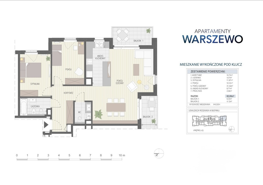 Mieszkanie Sprzedaż Szczecin Warszewo Kalinowa
