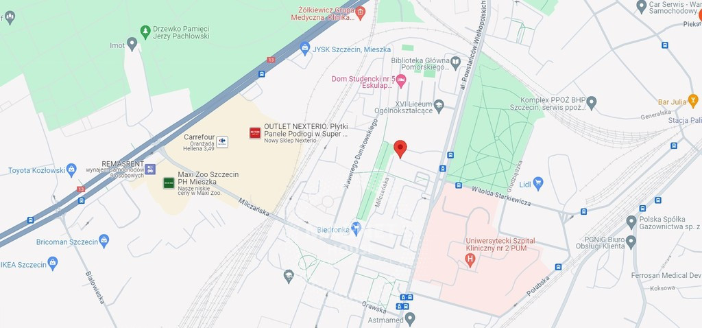 Mieszkanie Wynajem Szczecin Pomorzany Aleja Powstańców Wielkopolskich
