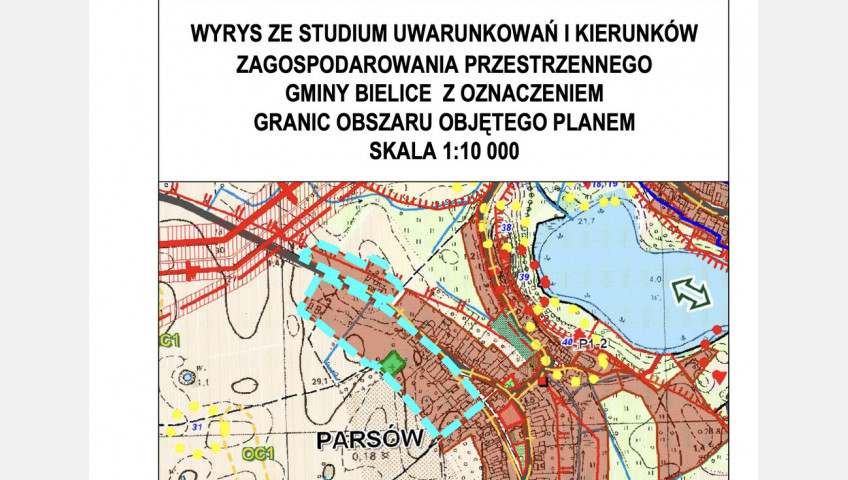 Działka Sprzedaż Parsów