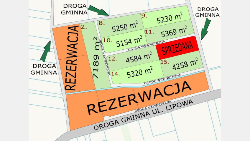 Działka Sprzedaż Lubczyna