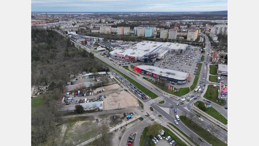 Działka Wynajem Szczecin os. Reda