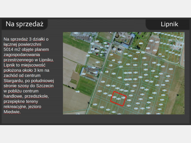 Działka Sprzedaż Lipnik
