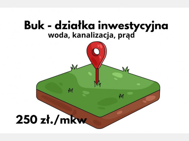 Działka Sprzedaż Buk