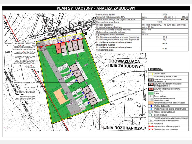 Działka Sprzedaż Mierzyn Prosta