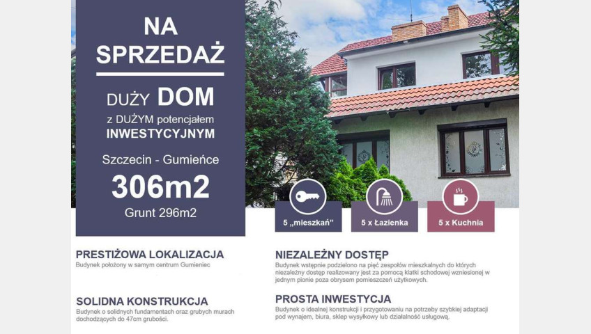 Dom Sprzedaż Szczecin Gumieńce
