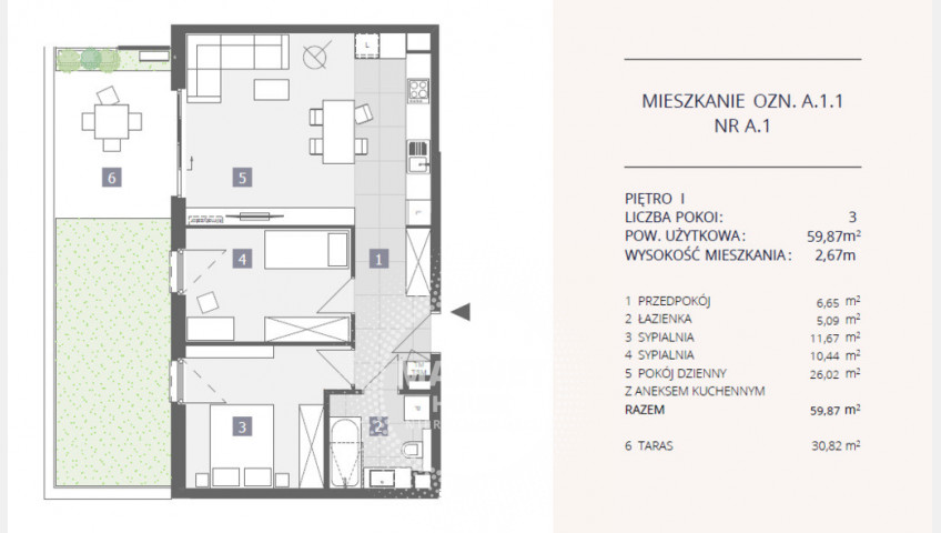 Mieszkanie Sprzedaż Szczecin Dąbie Przestrzenna