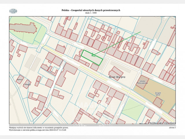 Działka Sprzedaż Nowe Warpno