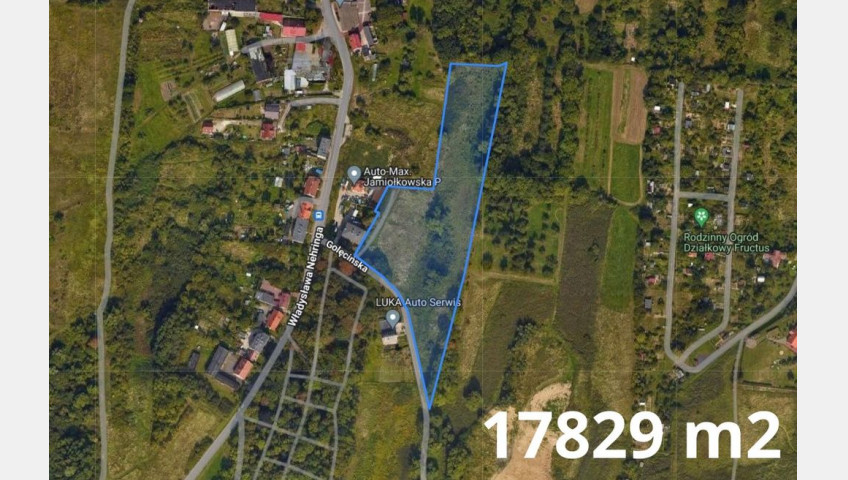 Działka Sprzedaż Szczecin Stołczyn Golęcińska